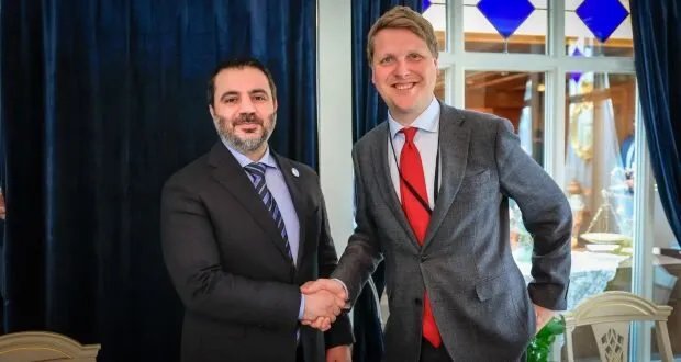 الشيباني يبحث مع الوزير النرويجي آفاق التعاون ودعم السلام في المنطقة