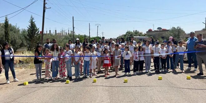 ماراثون أطفال في السويداء: 40 طفلاً يركضون ضد عمالة الأطفال