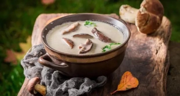شوربة الفطر الطازجة: وصفة صحية ولذيذة لخسارة الوزن