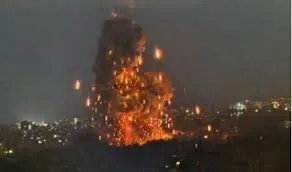 غارات إسرائيلية عنيفة تدمر مبانٍ في سانت تيريز وبرج البراجنة بالضاحية الجنوبية لبيروت