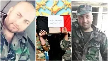 النظام السوري يُشيّع ضابطًا قُتل بغارة إسرائيلية قرب حمص