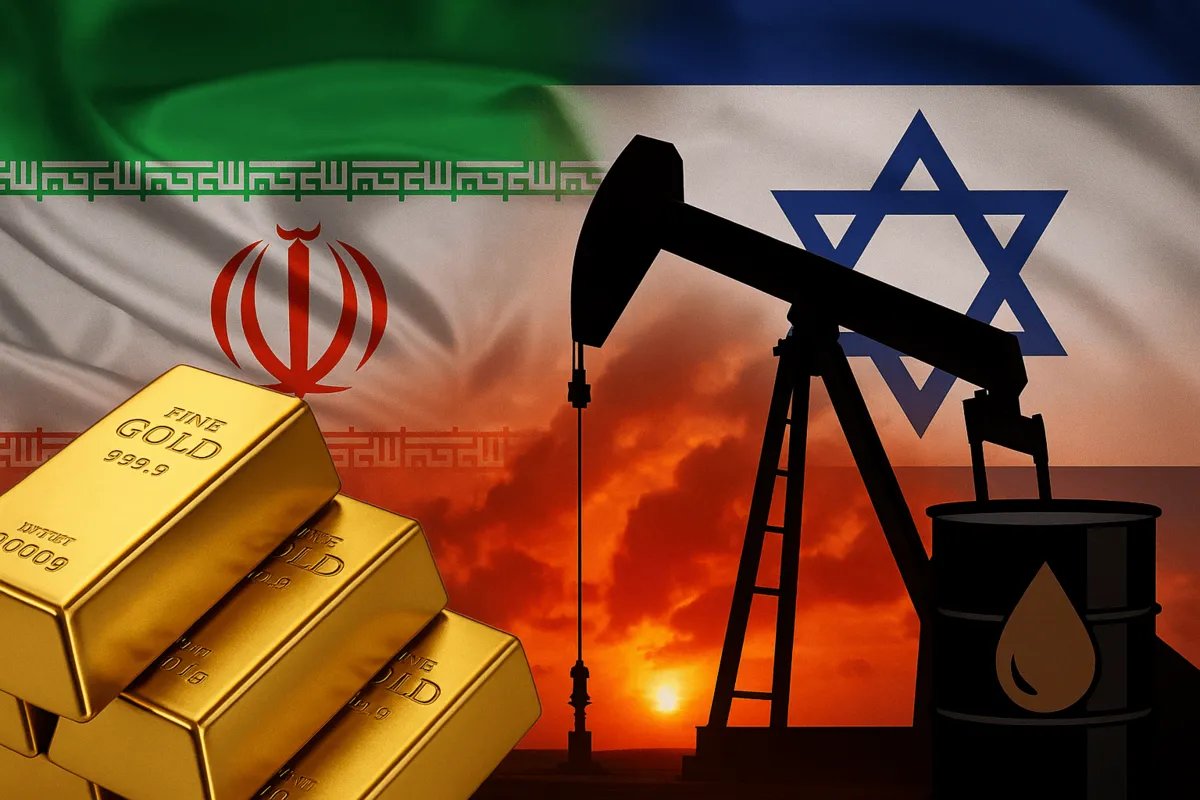 صراع إيران وإسرائيل: كيف يؤثر التصعيد على أسعار الذهب والنفط؟