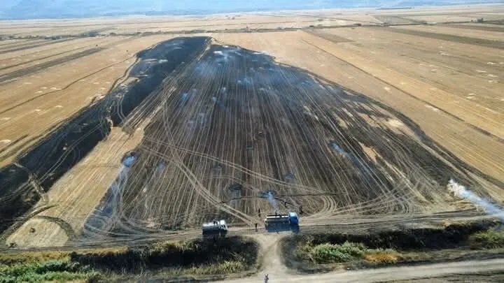 حرائق الغاب تلتهم 52 دونماً من حقول القمح وتُلحق خسائر كبيرة