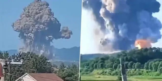 انفجار مدمر في مصنع ألعاب نارية بالصين يسفر عن إصابات وفقدان أشخاص