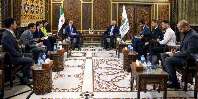 وزير الطوارئ والكوارث يبحث مع منظمة حظر الأسلحة الكيميائية تعزيز التعاون لمنع استخدامها في سوريا