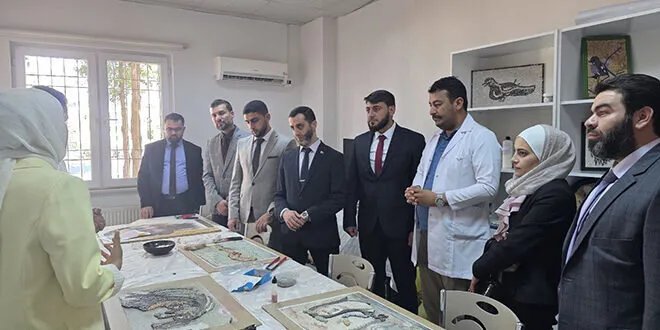 وفد من دمشق يزور دار المسنين في غازي عنتاب احتفالاً بعيد الأب