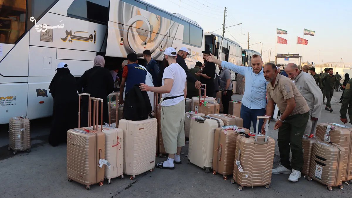 عودة ميسرة واستقبال حافل: الدفعة الثانية من الحجاج السوريين تصل عبر معبر السلامة