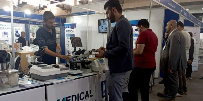 معرض الرعاية الطبية ينطلق في دمشق بمشاركة دولية واسعة لدعم القطاع الصحي