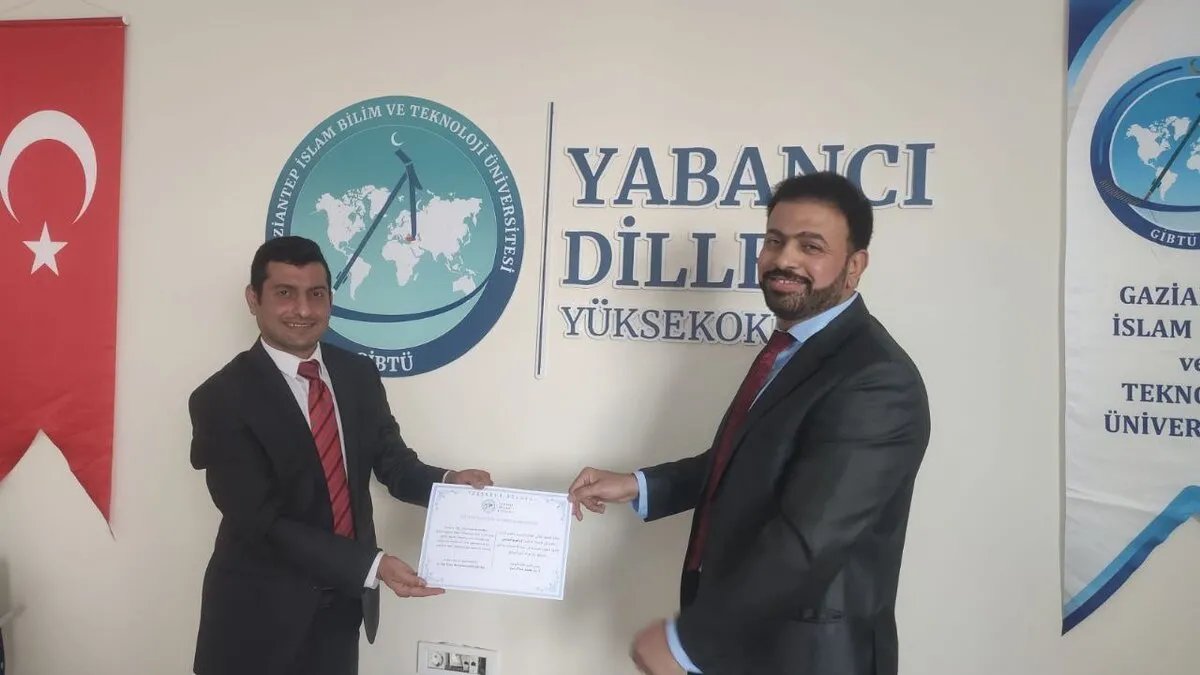 قصة نجاح سوري في تركيا: الدكتور إبراهيم الشبلي يحصد التميز الأكاديمي في جامعة غازي عنتاب