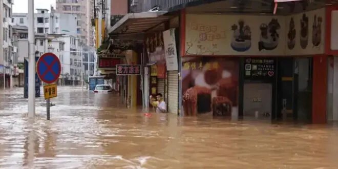 فيضانات كارثية في الصين: إجلاء 70 ألف شخص في هوايجي بسبب الأمطار الغزيرة