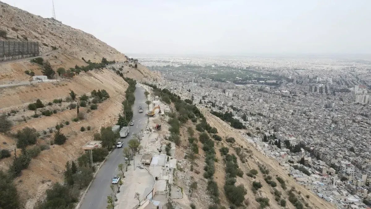 دمشق تكشف تفاصيل مشروع تأهيل جبل قاسيون: تحسينات شاملة مع الحفاظ على الطابع البيئي
