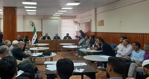 إعلاميو درعا يناقشون تحديات المهنة وسبل تطويرها مع اتحاد الصحفيين السوريين