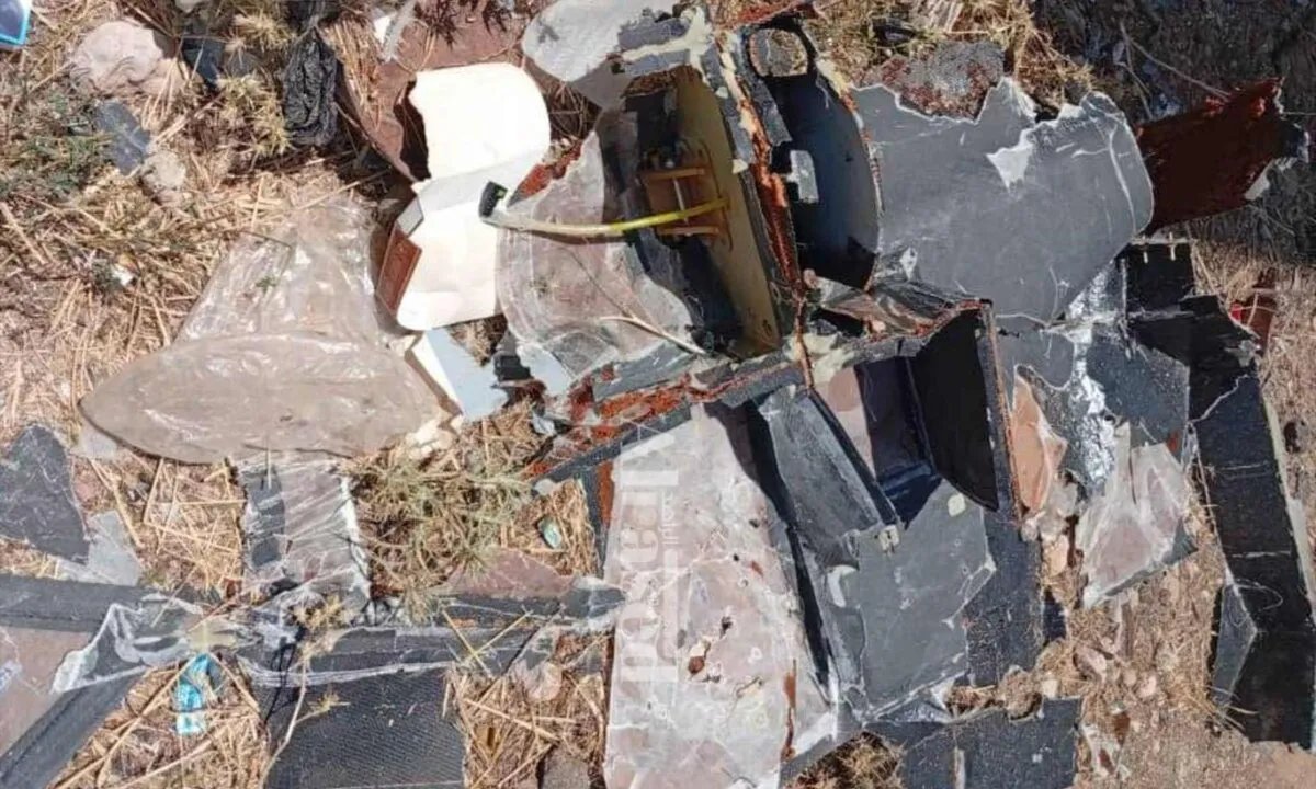 إصابة امرأة بدرعا جراء سقوط شظايا صاروخ إيراني اعترضه الطيران الإسرائيلي