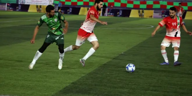 في أجواء احتفالية: تكريم نادي أمية بطلاً لدوري كرة القدم في إدلب