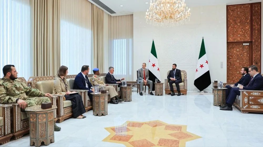 الرئيس السوري يبحث عمليات السلام مع وكيل الأمين العام للأمم المتحدة