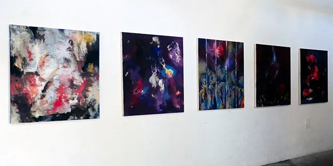 فاطمة شيخ الشباب تجسد وجع السوريين في معرض "أنين" بدمشق