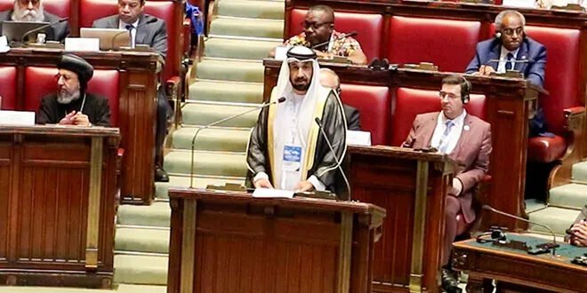 البرلمان العربي يطالب بميثاق دولي لتجريم ازدراء الأديان ومكافحة خطاب الكراهية