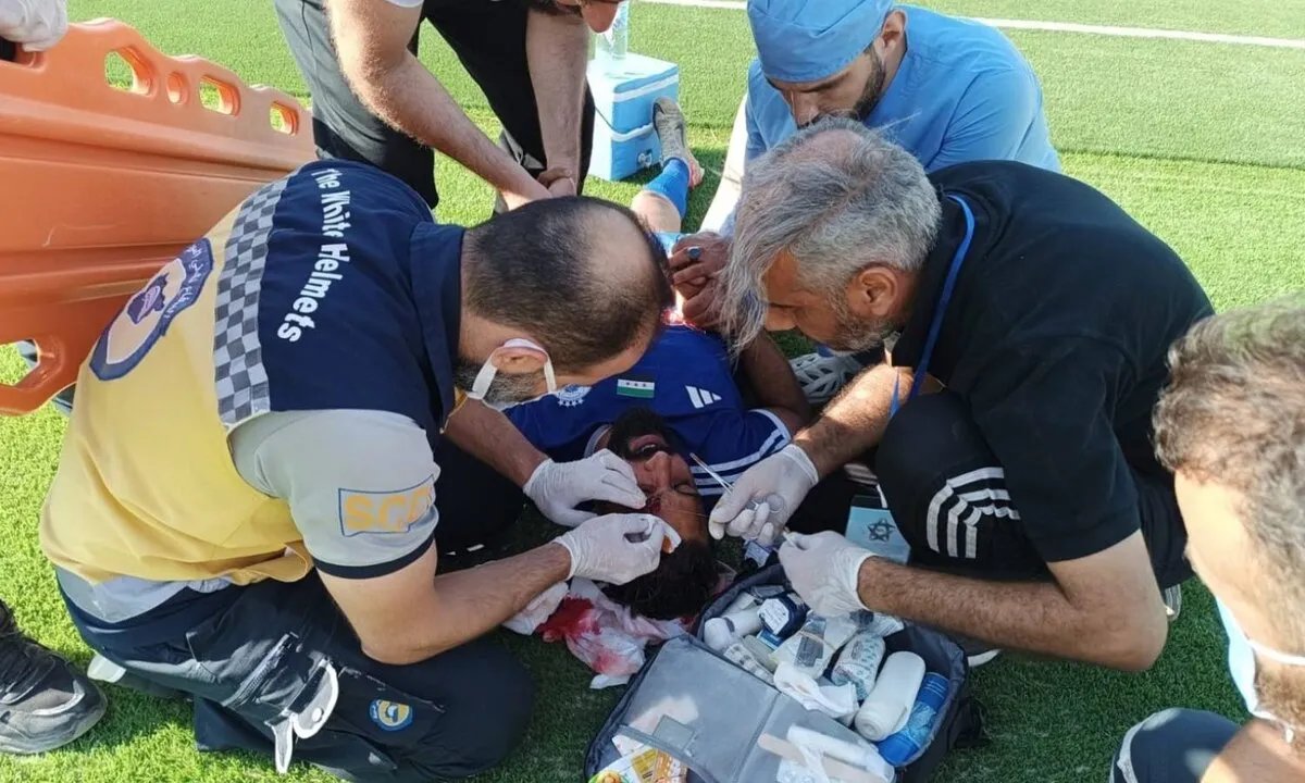 الدفاع المدني السوري يعزز السلامة في الفعاليات الرياضية: حضور دائم واستجابة فورية