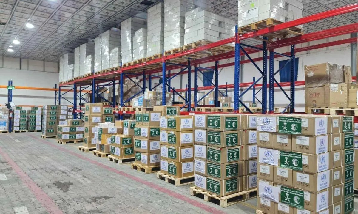 مساعدات طبية سعودية عاجلة: دعم صحي لـ 150 ألف سوري في إدلب وحلب