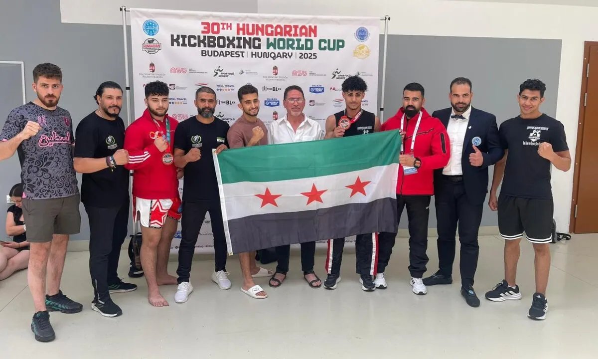 سوريا تحصد برونزية في بطولة العالم للكيك بوكسينغ في بودابست