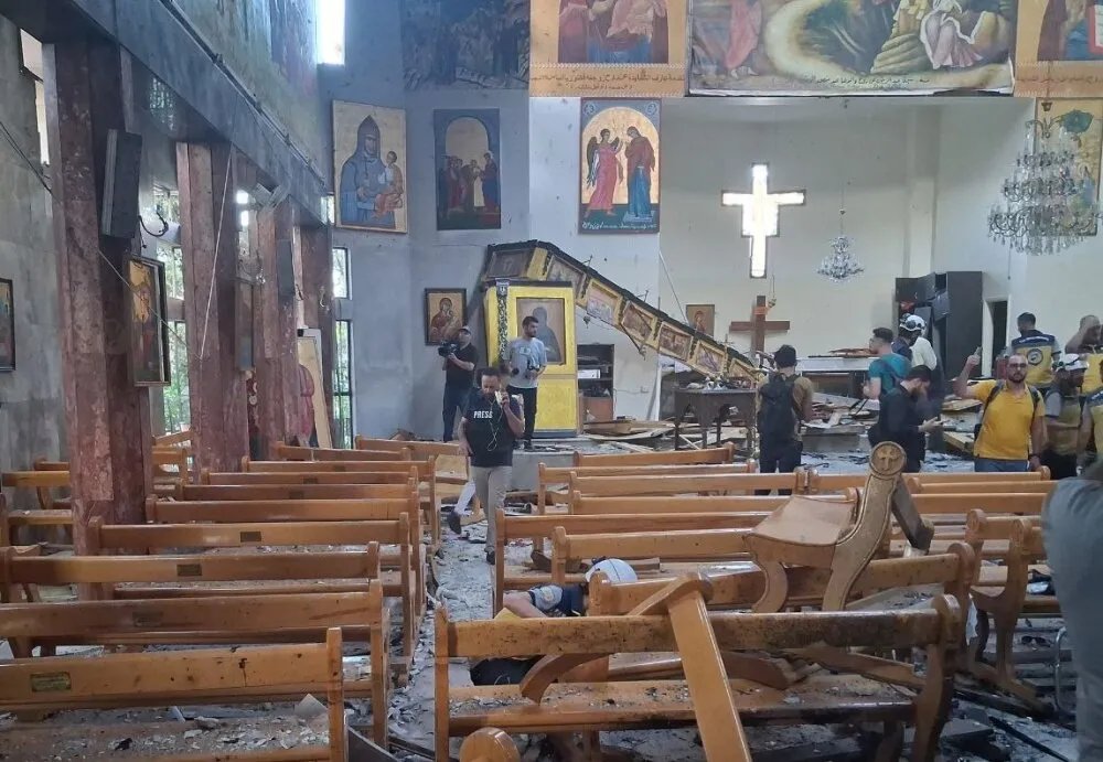 تفجير انتحاري دامٍ يستهدف كنيسة مار إلياس في دمشق ومصرع وإصابة مدنيين