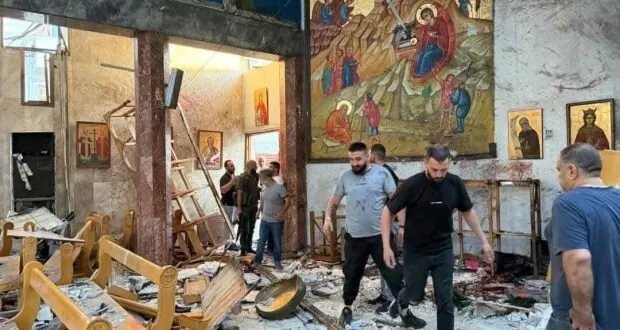 بطريركية أنطاكية تستنكر تفجير كنيسة مار الياس وتطالب بحماية المواطنين