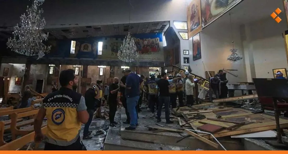 إدانات واسعة لتفجير كنيسة الدويلعة بدمشق ومطالبات بالوحدة الوطنية
