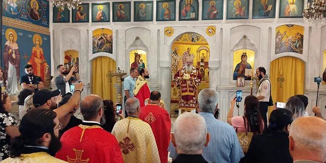 السويداء: قداس مهيب على أرواح ضحايا التفجير الإرهابي في كنيسة مار إلياس بدمشق