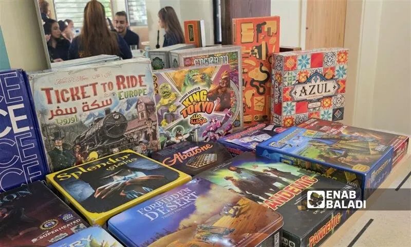 ألعاب الطاولة في دمشق: ملتقى الشباب للتواصل والتنافس بعيدًا عن الشاشات