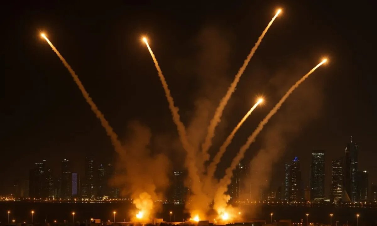 تصعيد خطير: إيران تستهدف قاعدة العديد الأمريكية في قطر بصواريخ "مدمرة"