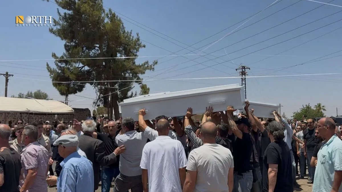 السويداء تودّع ضحايا تفجير كنيسة مار إلياس بدمشق