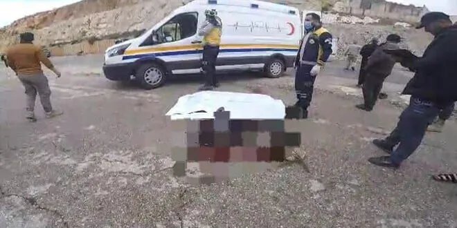 مقتل مدني وإصابة آخر إثر انفجار لغم أرضي في ريف إدلب الجنوبي.