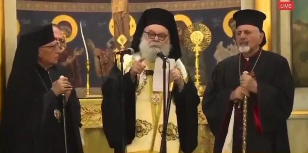 البطريرك يوحنا العاشر: تعازي الهاتف غير كافية.. فجسامة الجريمة تتجاوز ذلك