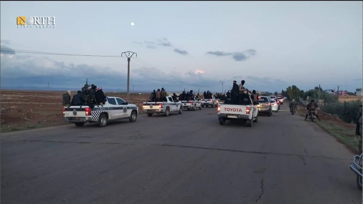 الأمن العام السوري يبدأ تنفيذ اتفاق أمني بدخول بصرى الشام وتسلم أسلحة الفيلق الثامن