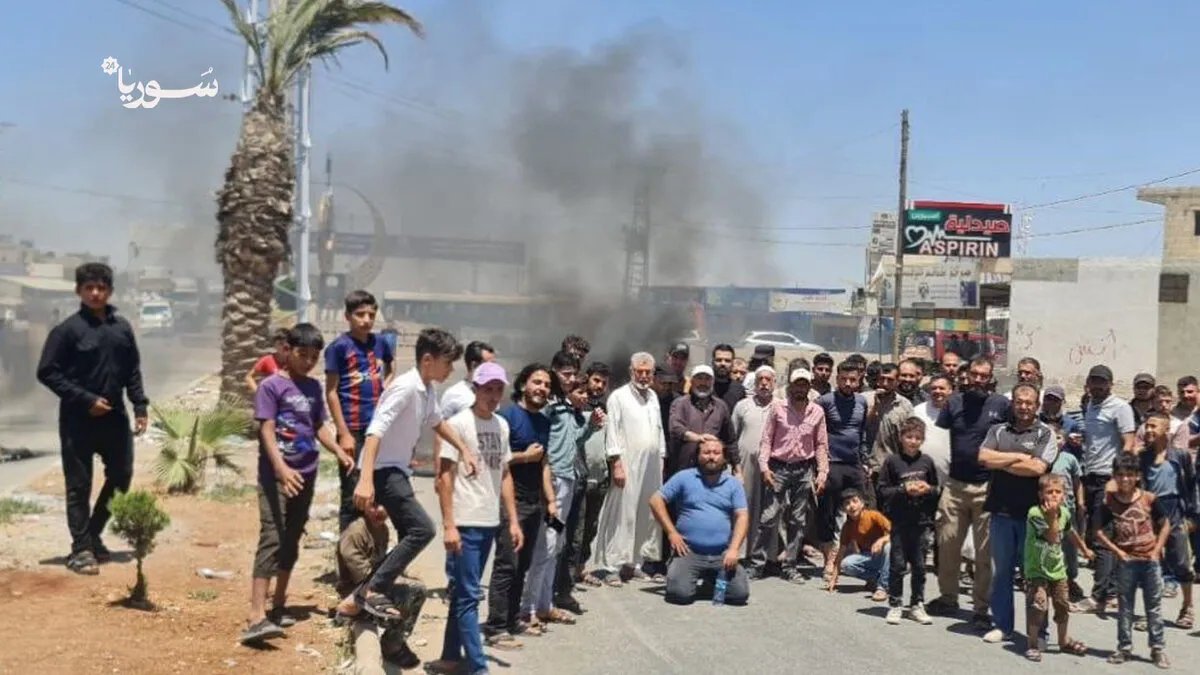 غضب في مخيمات حلب الشمالية بسبب انقطاع الكهرباء وتدخل لحل الأزمة