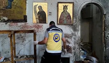 شارل جبور يثير الجدل: نظريات مؤامرة حول تفجير كنيسة مار إلياس في دمشق