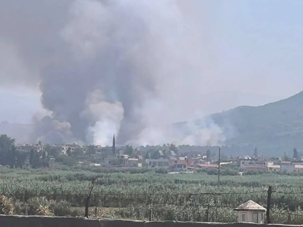 انفجارات قرب نهر السن في اللاذقية تتسبب بانقطاع المياه عن مناطق واسعة