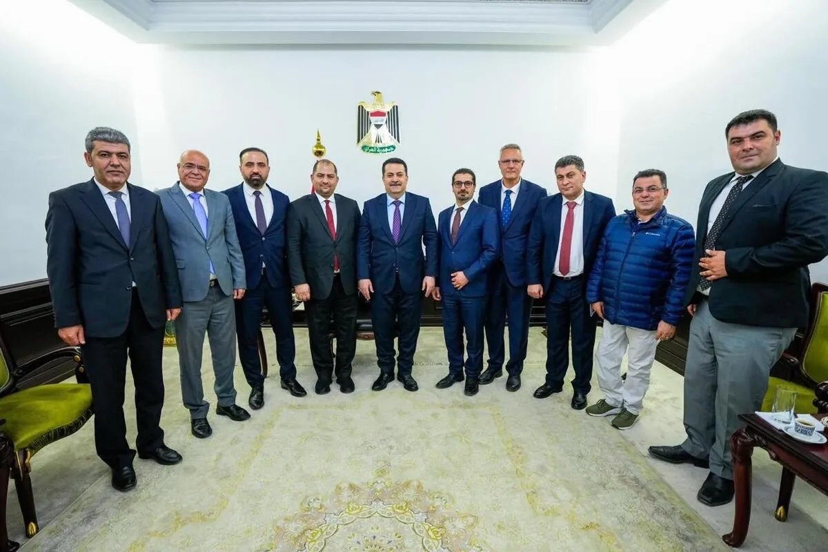 وفد باحثين سوريين يلتقي السوداني في بغداد لتعزيز التعاون