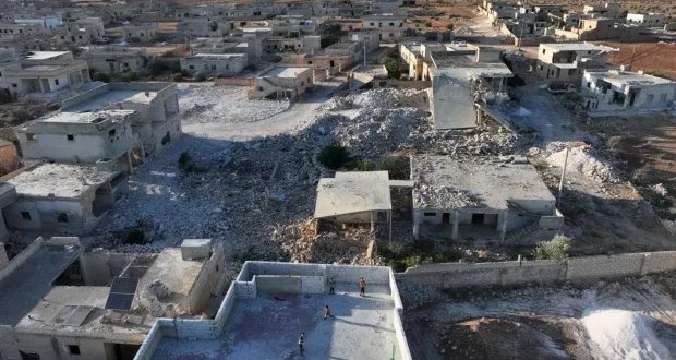 مهندس سوري يعيد الحياة إلى قريته المدمرة بفضل طائرة مسيرة