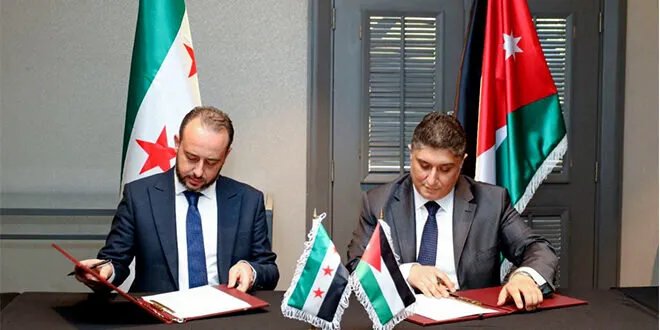 سوريا والأردن تسهّلان حركة النقل وتوحّدان رسوم العبور بنسبة 2%