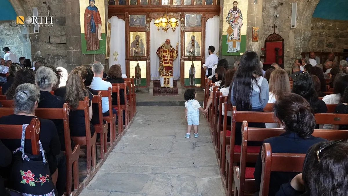 إزرع في درعا تحيي ذكرى ضحايا تفجير كنيسة مار إلياس بقداس وعزاء