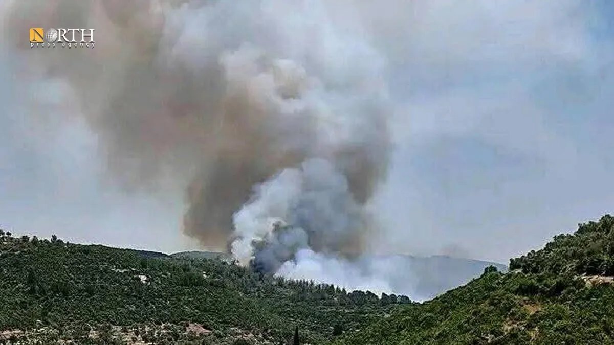 حرائق مصياف تتسع نطاقًا وسط تدخل حكومي محدود وجهود مضنية للإطفاء