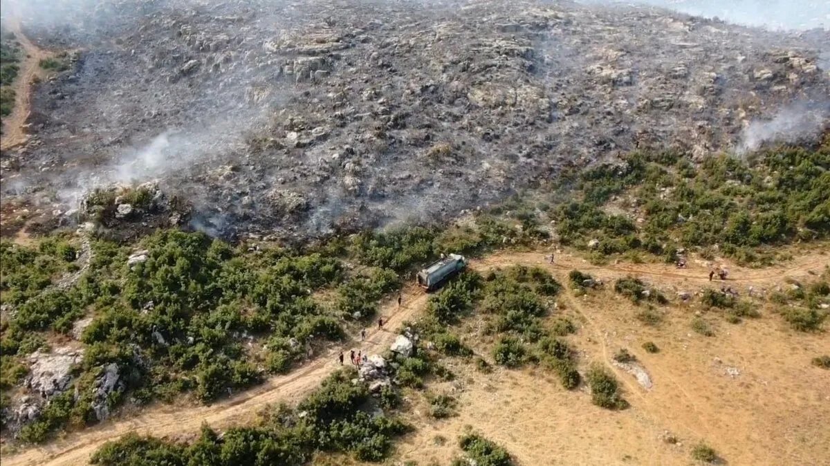 السيطرة على حرائق ريف مصياف في حماة وسط استمرار عمليات المراقبة