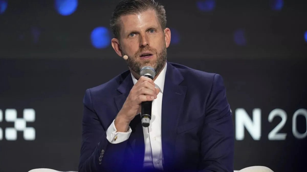 إريك ترامب يلمح: طريقنا إلى الرئاسة الأمريكية "سهل"