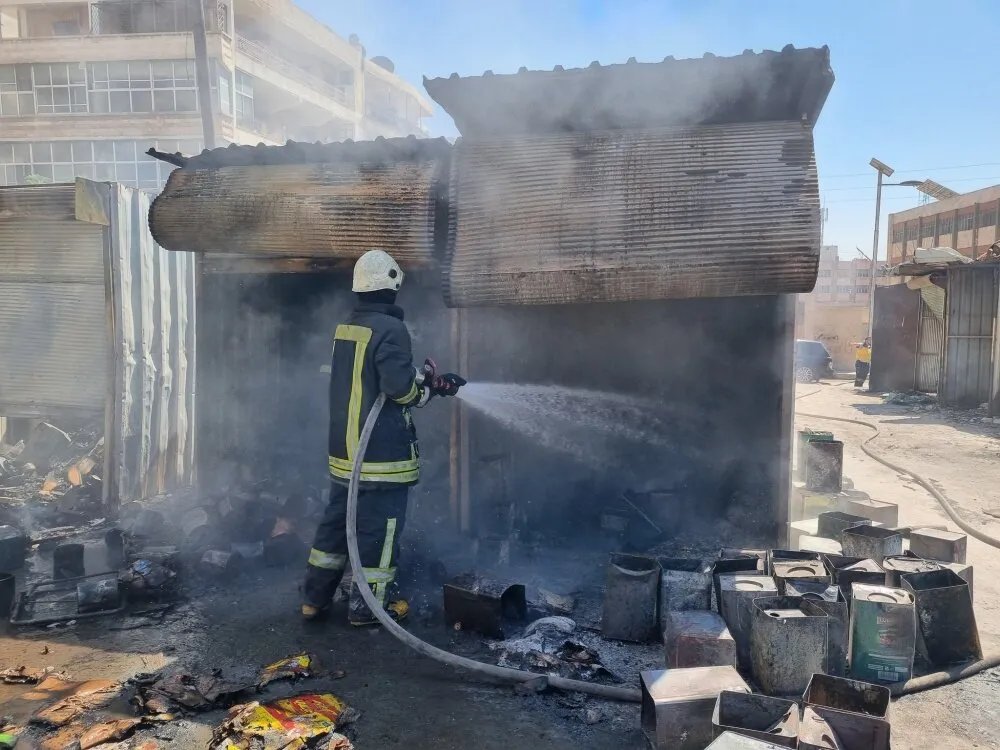 يوم حافل بالحرائق في سوريا: إصابة أطفال في دمشق وتسجيل 14 حريقاً