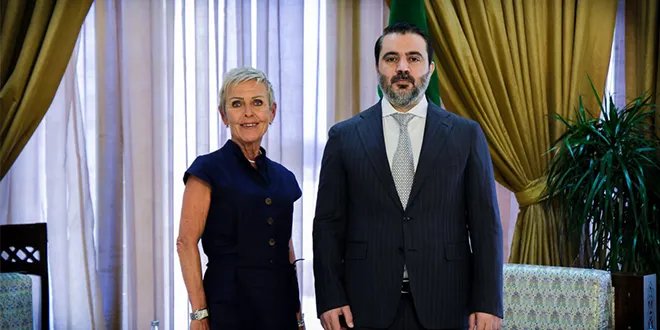 وزير الخارجية السوري يبحث مع رئيسة البعثة الفنلندية تعزيز العلاقات الثنائية