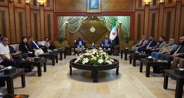 محافظ حلب والوفد الأممي يبحثان برنامج دعم التعافي بتمويل 18 مليون دولار