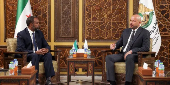 وزير الطوارئ السوري يبحث مع المنظمة الدولية للهجرة سبل توحيد الجهود لعودة كريمة ودائمة للنازحين