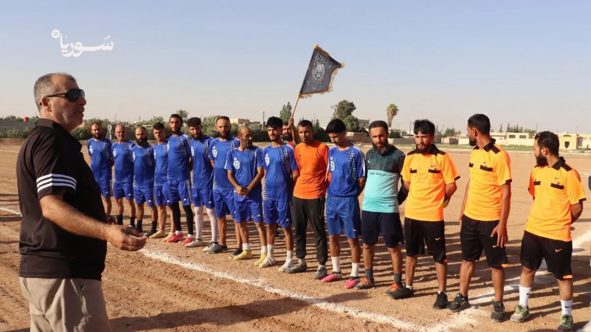 بدعم ذاتي وطموح عالٍ: دوري كروي يوحد شباب الرقة ويتحدى الصعاب