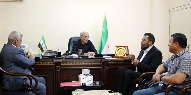 اجتماع في دمشق لتسريع نقل الحبوب وتوزيعها على المحافظات السورية